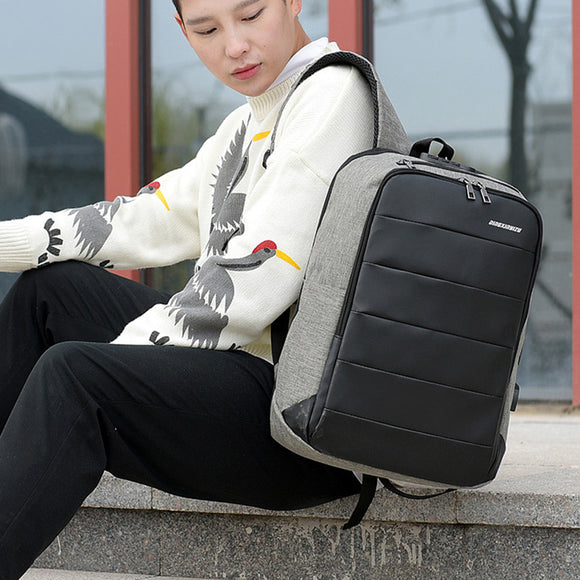 Mochila Ejecutiva Multifuncional en Nylon para Hombre