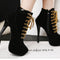 Botas Martin de Tacón Stiletto con Tiras Cruzadas