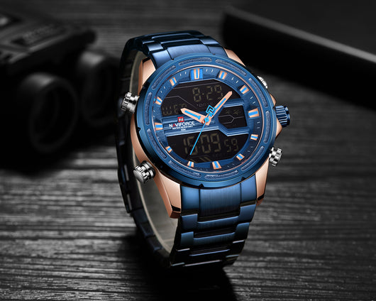 Reloj Deportivo Resistente al Agua con Cristal de Cuarzo para Hombre - Image 4