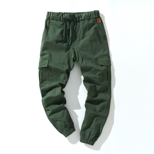 Pantalones deportivos de algodón con múltiples bolsillos - Image 20