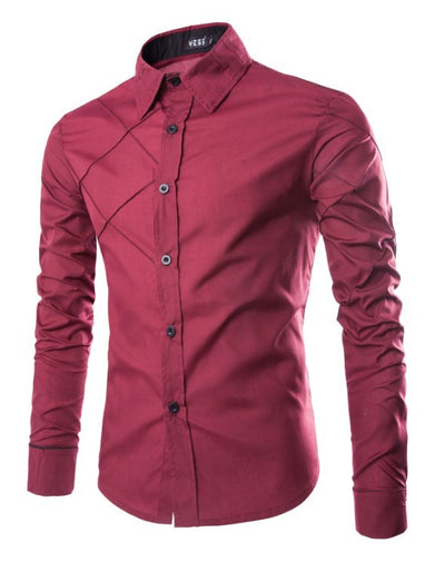Camisa Casual de Cuadros para Hombre Manga Larga - Image 15