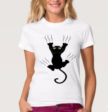 Camiseta de Manga Corta con Estampado Gráfico para Mujer - Image 8