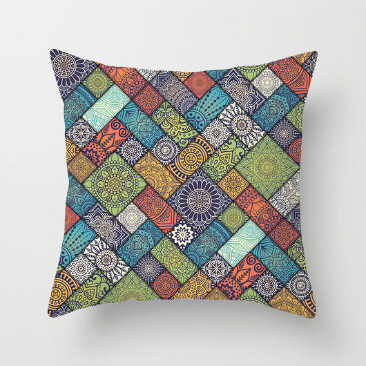 Funda de Almohada para Sofá con Estampado Mandala Ultra Suave - Image 56