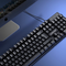 Teclado negro mate