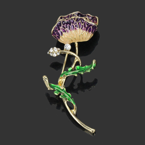 Broche Cristal Anti-Reflejo con Hebilla de Seguridad