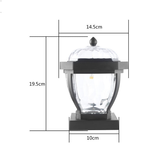 Lámpara Solar LED Impermeable para Jardín y Exteriores - Image 2