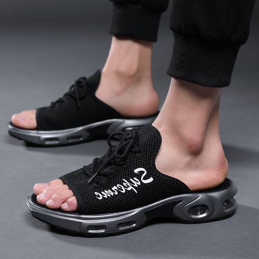 Sandalias Casuales Coreanas para Hombre - Comodidad Outdoor de Verano - Image 2