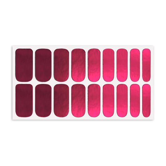 Stickers de Uñas Efecto Espejo Multicolor con Textura Metálica - Image 15