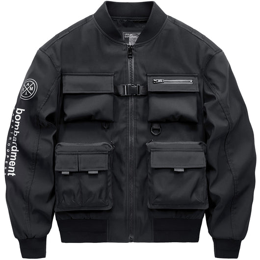Chaqueta Piloto Primavera Hombre Estilo Coreano - Image 9