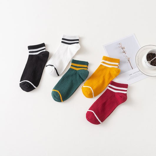 Calcetines deportivos de tubo medio para mujer - Pack 2 pares