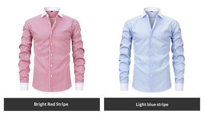Camisa Ejecutiva de Manga Larga con Cuello Windsor, Stretch y Resistente a Arrugas - Image 17