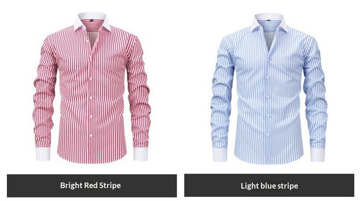 Camisa Ejecutiva de Manga Larga con Cuello Windsor, Stretch y Resistente a Arrugas - Image 17
