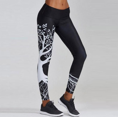 Leggins Deportivos Estampados para Yoga y Entrenamiento - Image 2