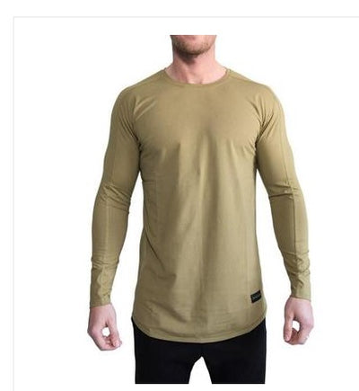 Playera Deportiva de Manga Larga para Hombre - Ajuste Elástico y Transpirable - Image 5