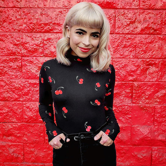Blusa Manga Larga Cherry Baby - Image 3