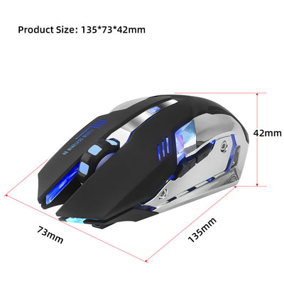 Ratón Inalámbrico Gaming 2.4GHz con Iluminación LED - Image 6