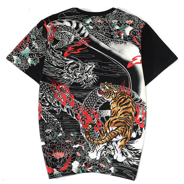 Playera de Algodón Talla Grande para Jóvenes - Manga Corta