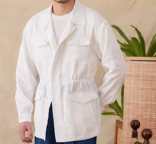 Abrigo Retro Holgado Casual Trendy para Hombre - Image 5