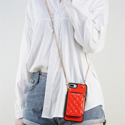 Monedero de Lujo con Remaches Brillantes Compatible con Apple - Image 3