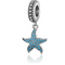 925 sterling Plateado beads accessories Starfish