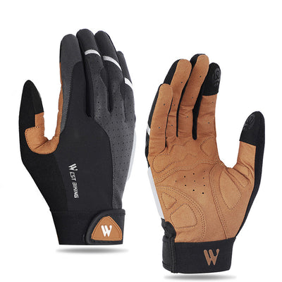 Guantes de Ciclismo y Motocicleta con Pantalla Táctil - Medio Dedo - Image 14