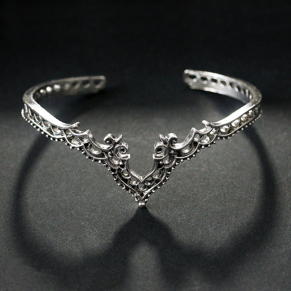 Pulsera de Encaje Calado con Patrón Vintage