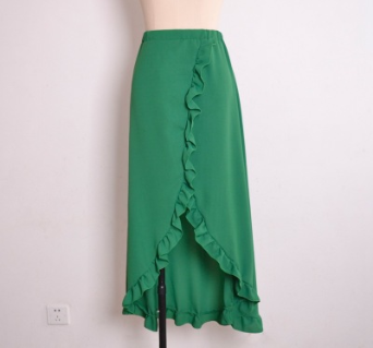 Falda Playera Fruncida con Cordones y Abertura Cruzada - Image 11
