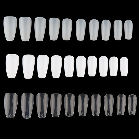 Uñas Postizas Largas Bailarina - Cobertura Completa para Diseño DIY - Image 3