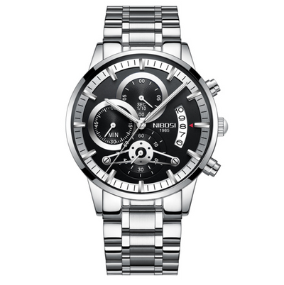 Reloj de Pulsera para Hombre con Correa de Acero Sólido - Image 8