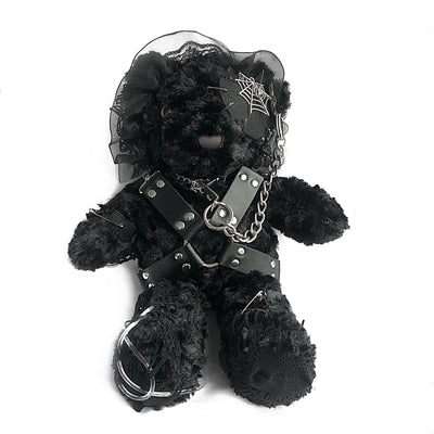 Bolsa Crossbody Gótica Hell Bear Lolita - Image 3