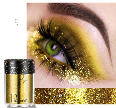 Paleta de Sombras Shimmer Pudaier 3.5G - Maquillaje Profesional con Acabado Mate y Brillante - Image 11