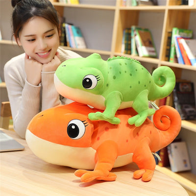 Muñeco Peluche Camaleón Mágico - Juguete Adorable con Colores Cambiantes