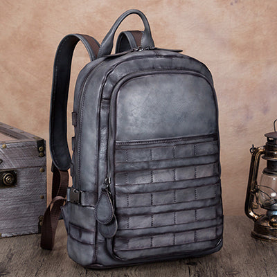 Mochila de Cuero para Hombre - Elegancia y Funcionalidad - Image 2