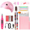 Kit Profesional de Pulido de Uñas con Motor USB