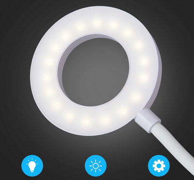 Lámpara de Escritorio LED Plegable con Protección Ocular - Image 15