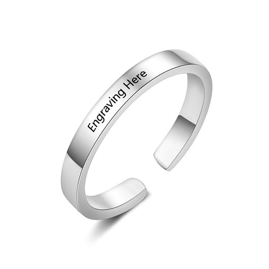 Anillo de Plata Esterlina Brillante Minimalista - Image 7