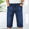 Pantalones de Mezclilla Ejecutivos Rectos Elásticos Verano