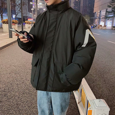 Abrigo Acolchado Estilo Coreano Holgado para Jóvenes - Image 7