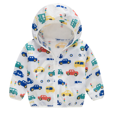 Chaqueta de Protección Solar para Niños - Ligera, Transpirable y con Capucha - Image 4
