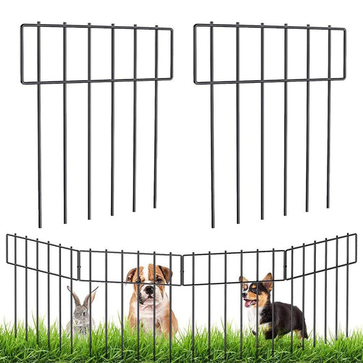 Valla Metálica Anti-Animales para Jardín Exterior