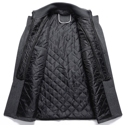 Abrigo de Lana Gruesa para Hombre - Elegancia y Calidez - Image 20