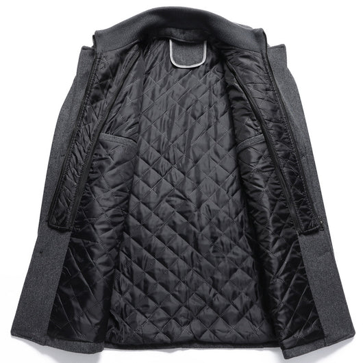 Abrigo de Lana Gruesa para Hombre - Elegancia y Calidez - Image 20