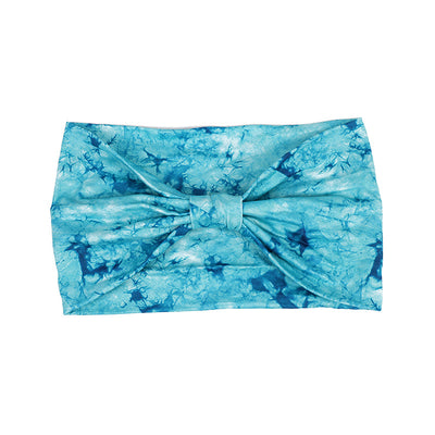 Banda Deportiva Ancha Tie-Dye Absorbente de Sudor para Mujeres - Image 16