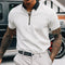 Polo Blanco Puro Element Manga Corta para Hombre