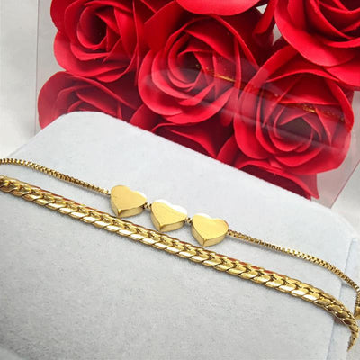 Pulsera de Amor en Oro 18K con Cuerda Multicapa - Diseño Exclusivo - Image 8