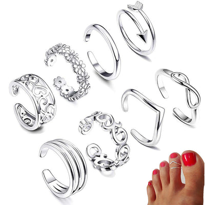 Anillos para los Pies con Encanto de Personalidad - Diseño Rosa Minimalista para Mujeres - Image 10