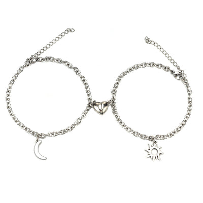 Pulseras Magnéticas Sol y Luna para Parejas - Acero Inoxidable, Regalos Día de Enamorados - Image 18