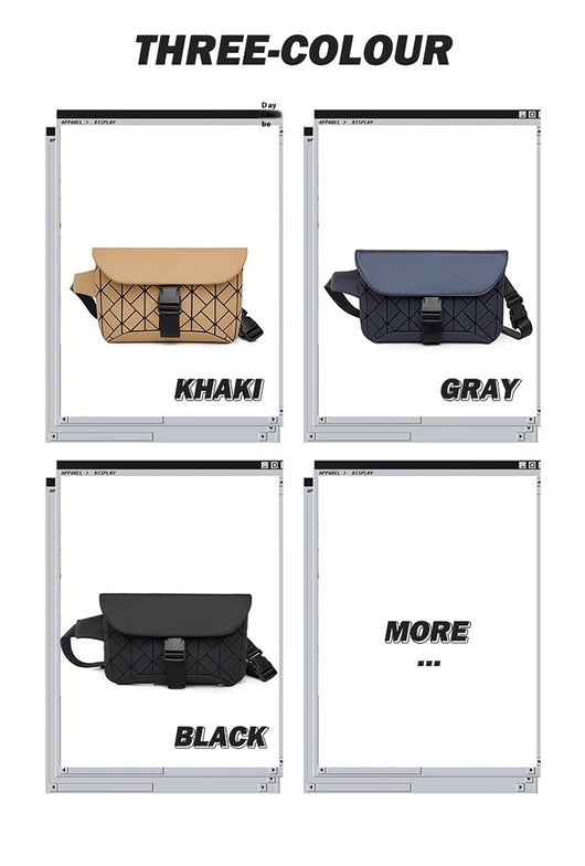 Bolsa Crossbody Hombre Diseño Rombo - Estilo Moderno Rui Camp - Image 15