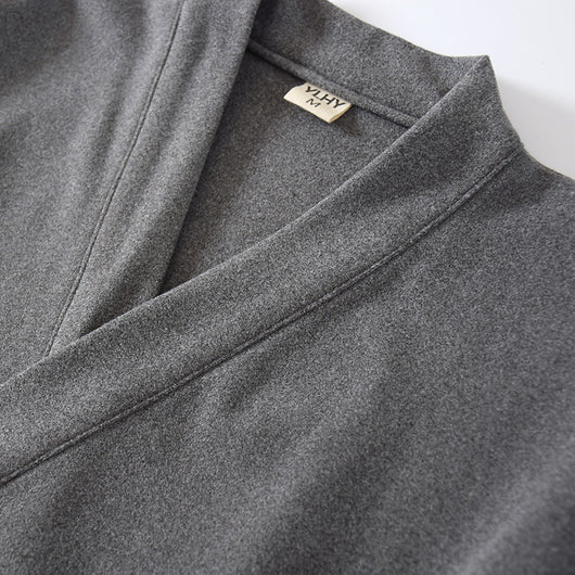 Pijama Kimono Japonés Muji para Hombre - Abrigo Térmico Premium - Image 22