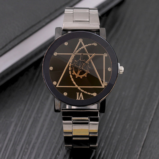 Reloj de Pareja Brújula Acero Inoxidable - Diseño Unisex Moderno - Image 13